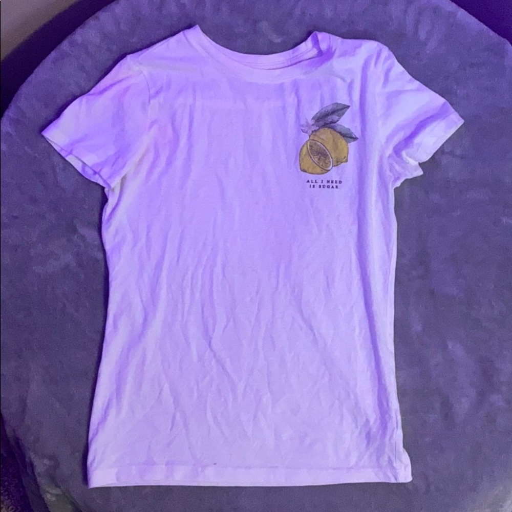 White Are-postal Tee